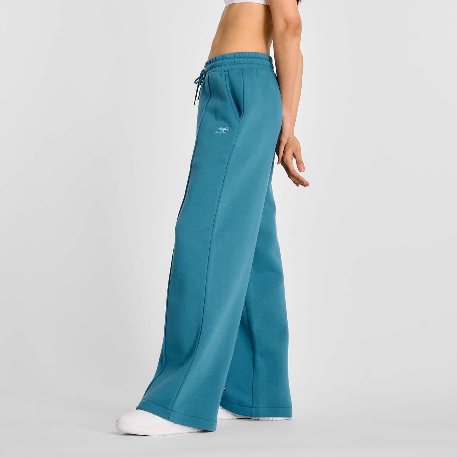 New Balance Fleece Wide Leg Pants