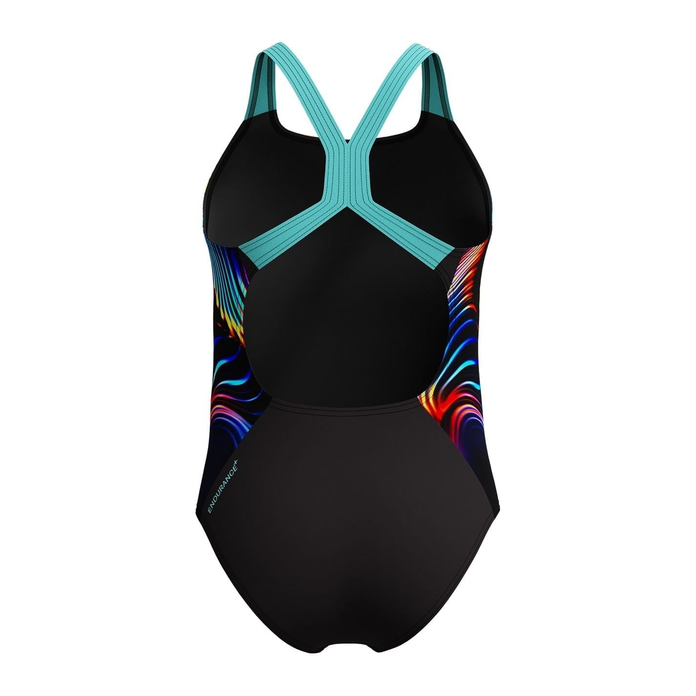 Speedo Placement Digital Powerback Swimsuit