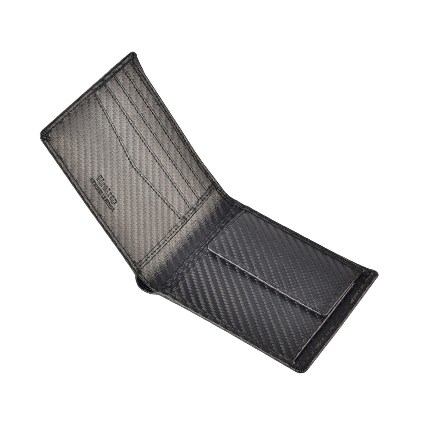 Firetrap Ribbed Bifold Wallet with Logo