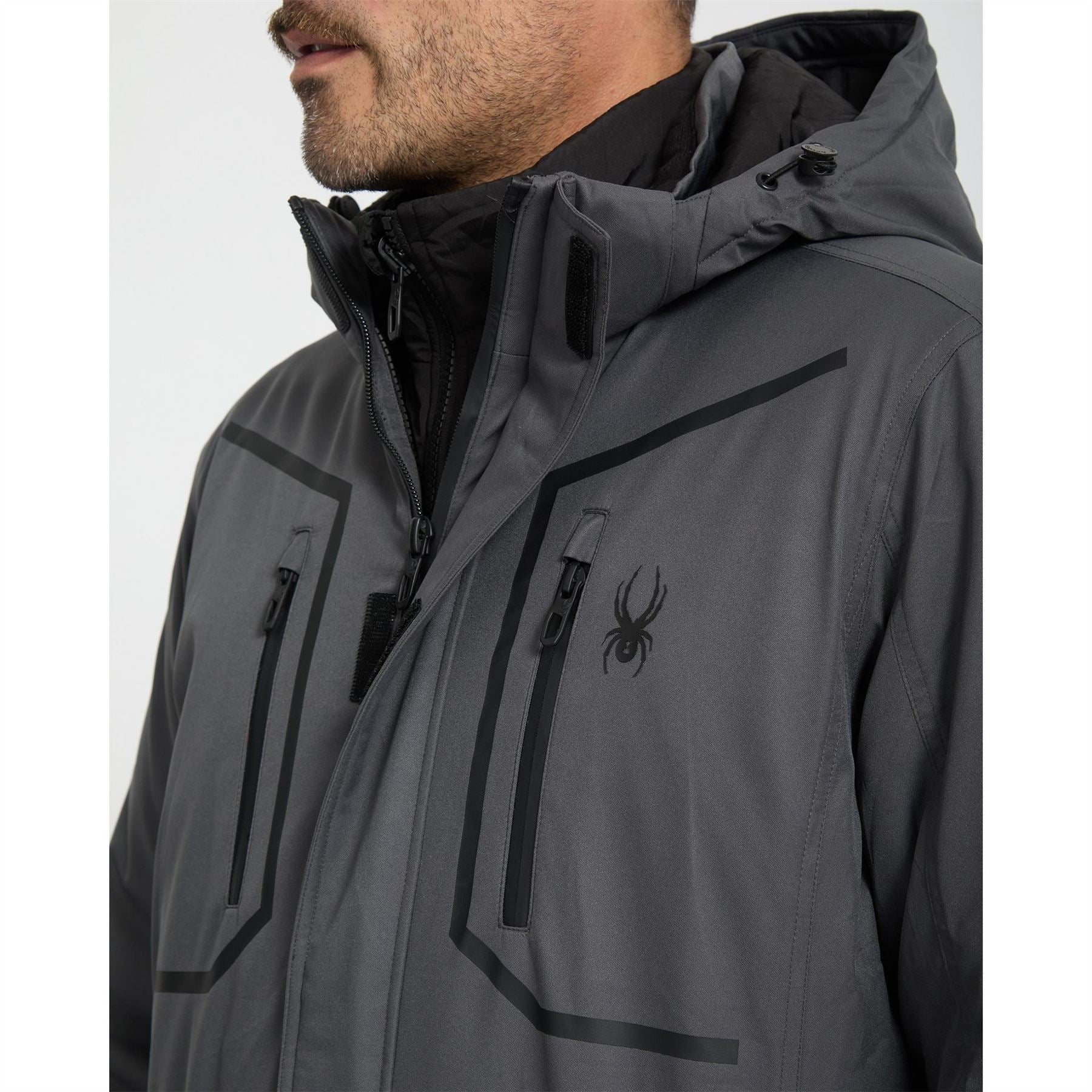 Spyder Mens Snow System Ski Jacket