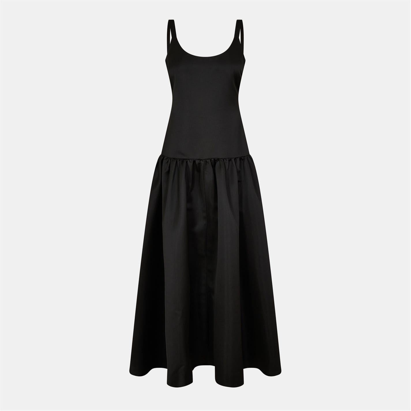 4th and Reckless Scoop Neck Midi Peplum Dress