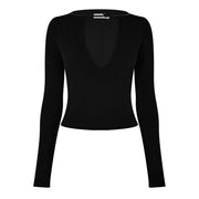 Ambush V-Neck Keyhole Long Sleeve T-Shirt