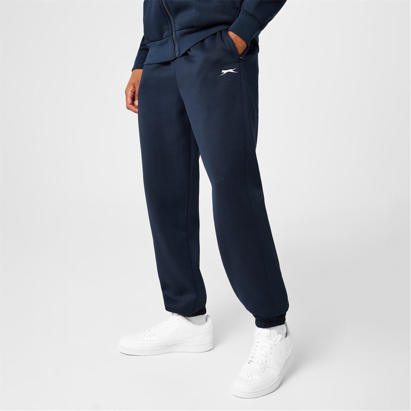 Slazenger Mens Cuffed Fleece Jogging Pants