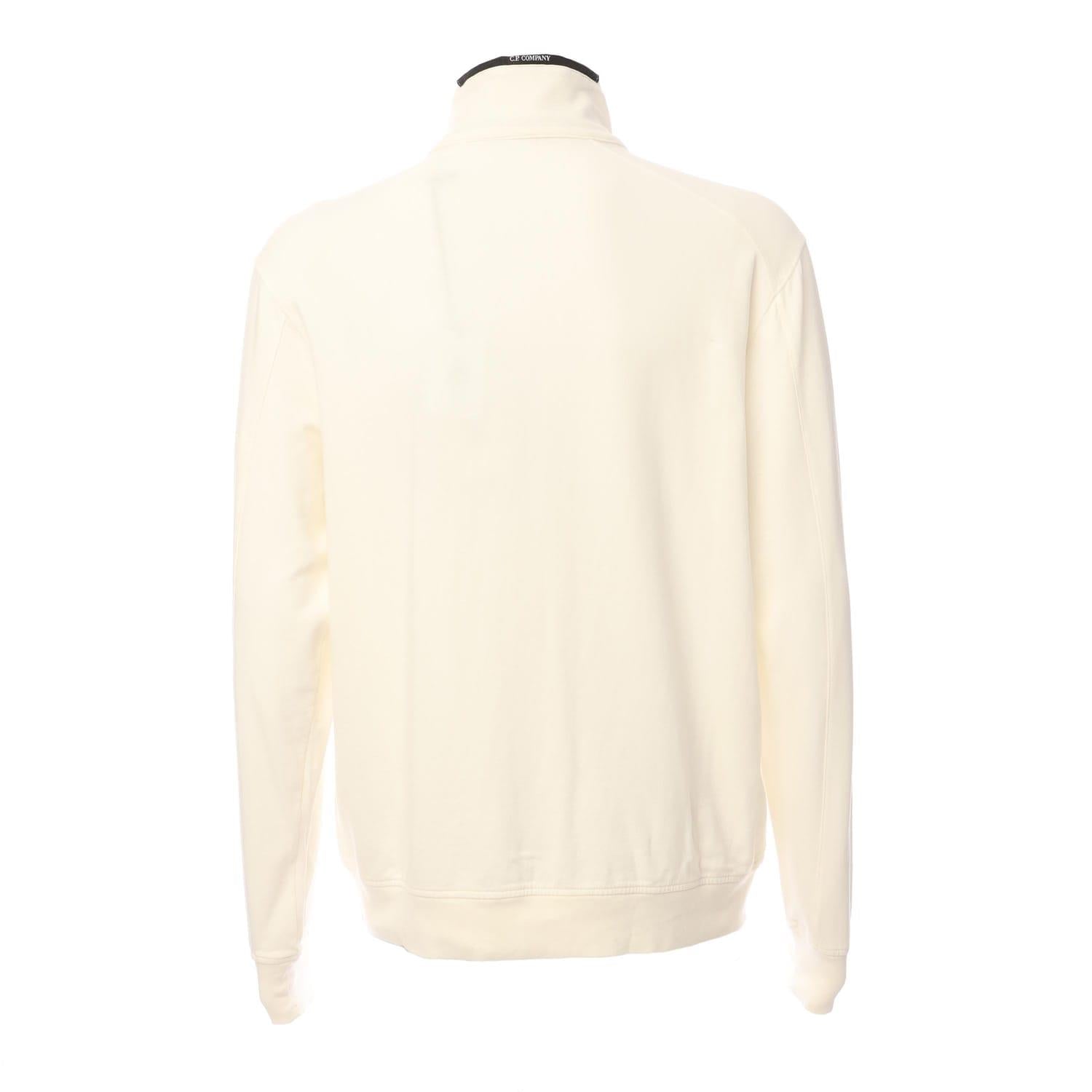 C.P. Company Logo Fleece Standard Collar Sweatshirt