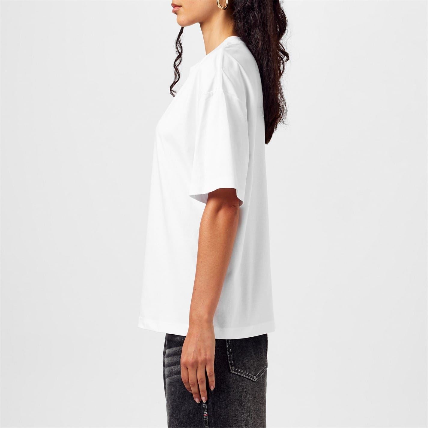 Lanvin Logo Regular Fit Crew Neck T-Shirt