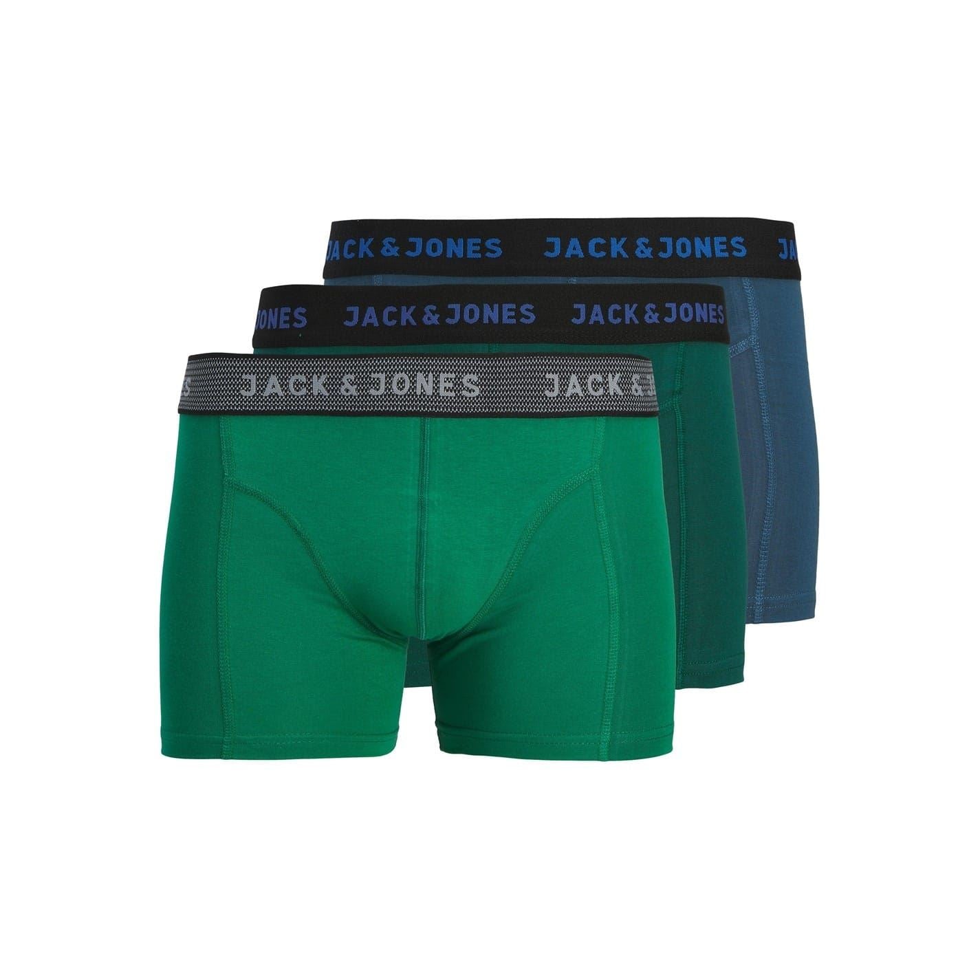 Jack and Jones Dark Trunks 3pk