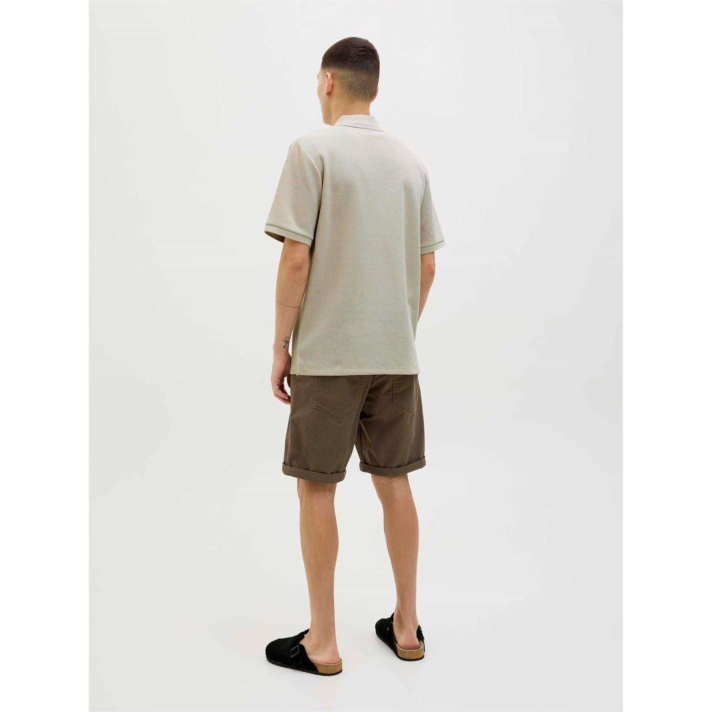 Jack and Jones Mens Zip Polo