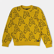 Vans Harvest Flame Crew Neck Long Sleeve Sweatshirt