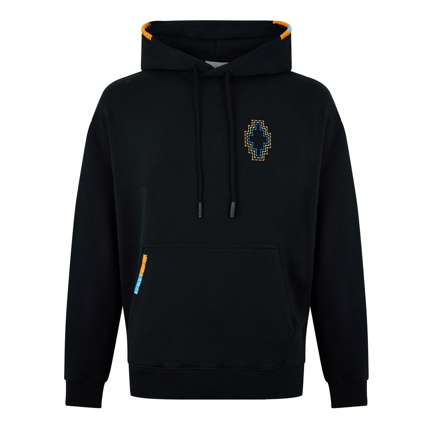 Marcelo Burlon Stitch Regular Fit Hooded Sweatshirt