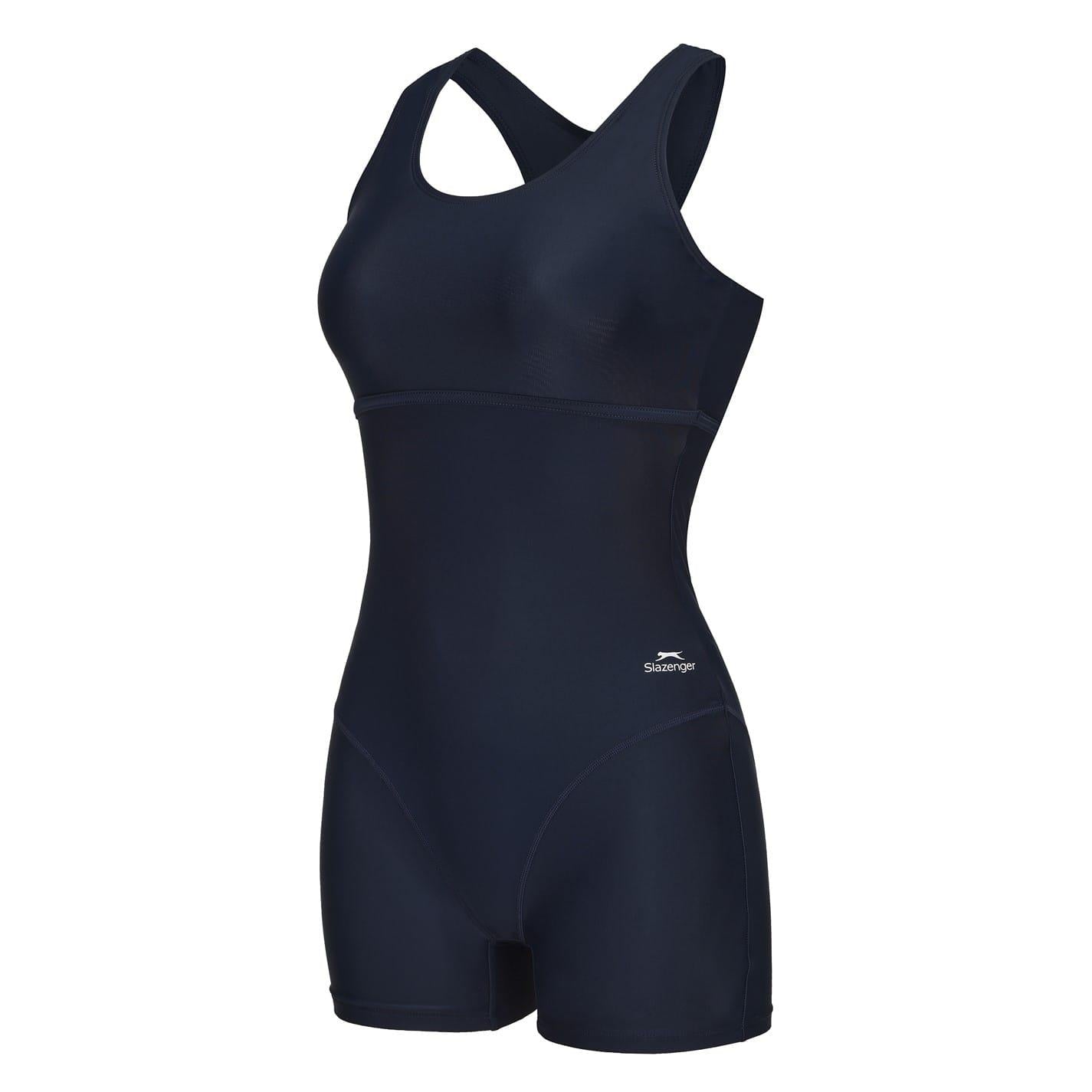 Slazenger Lycra® Xtra Life™ Boyleg Swimsuit Ladies