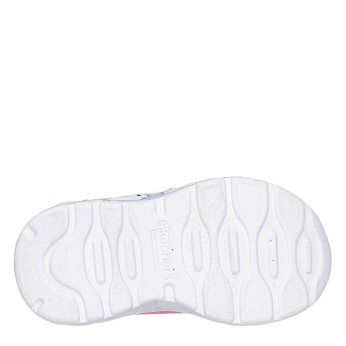 Skechers Girls Graphic Print Low Top Sneakers