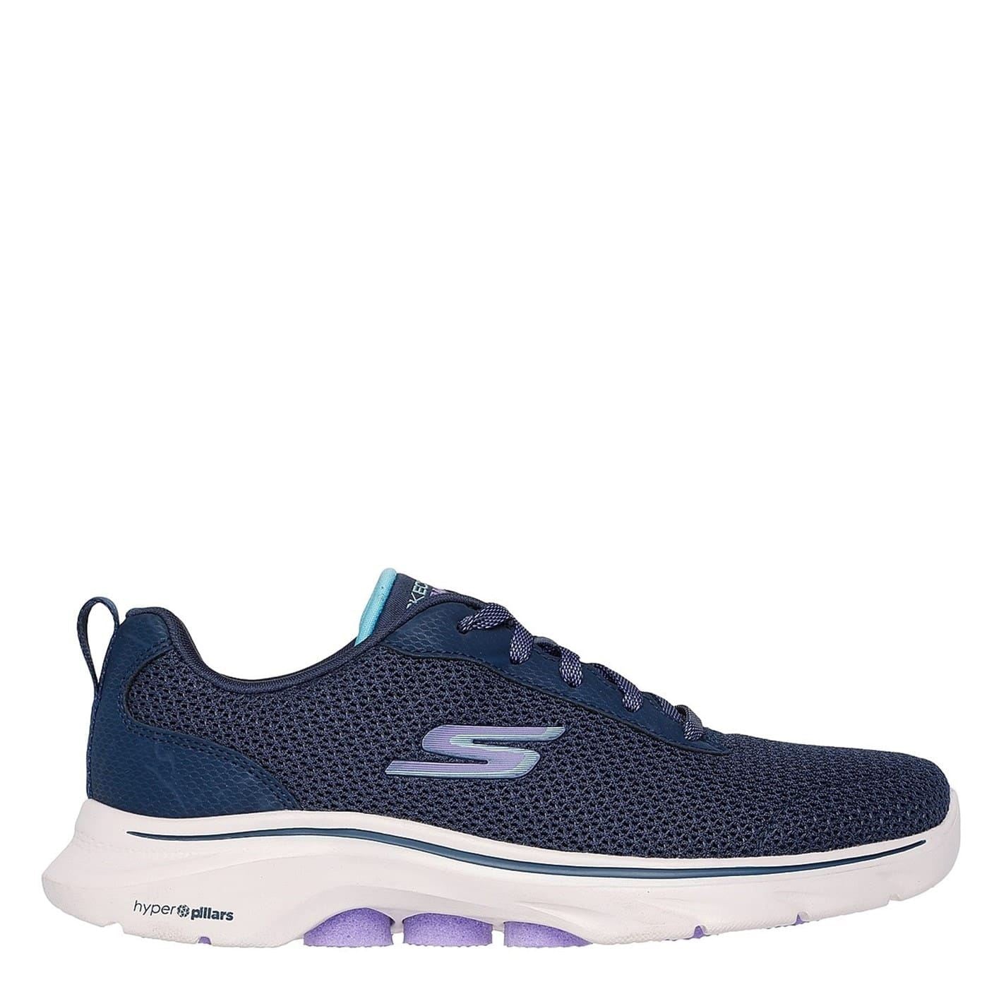 Skechers Athletic Mesh Lace Up Low Top Sneakers