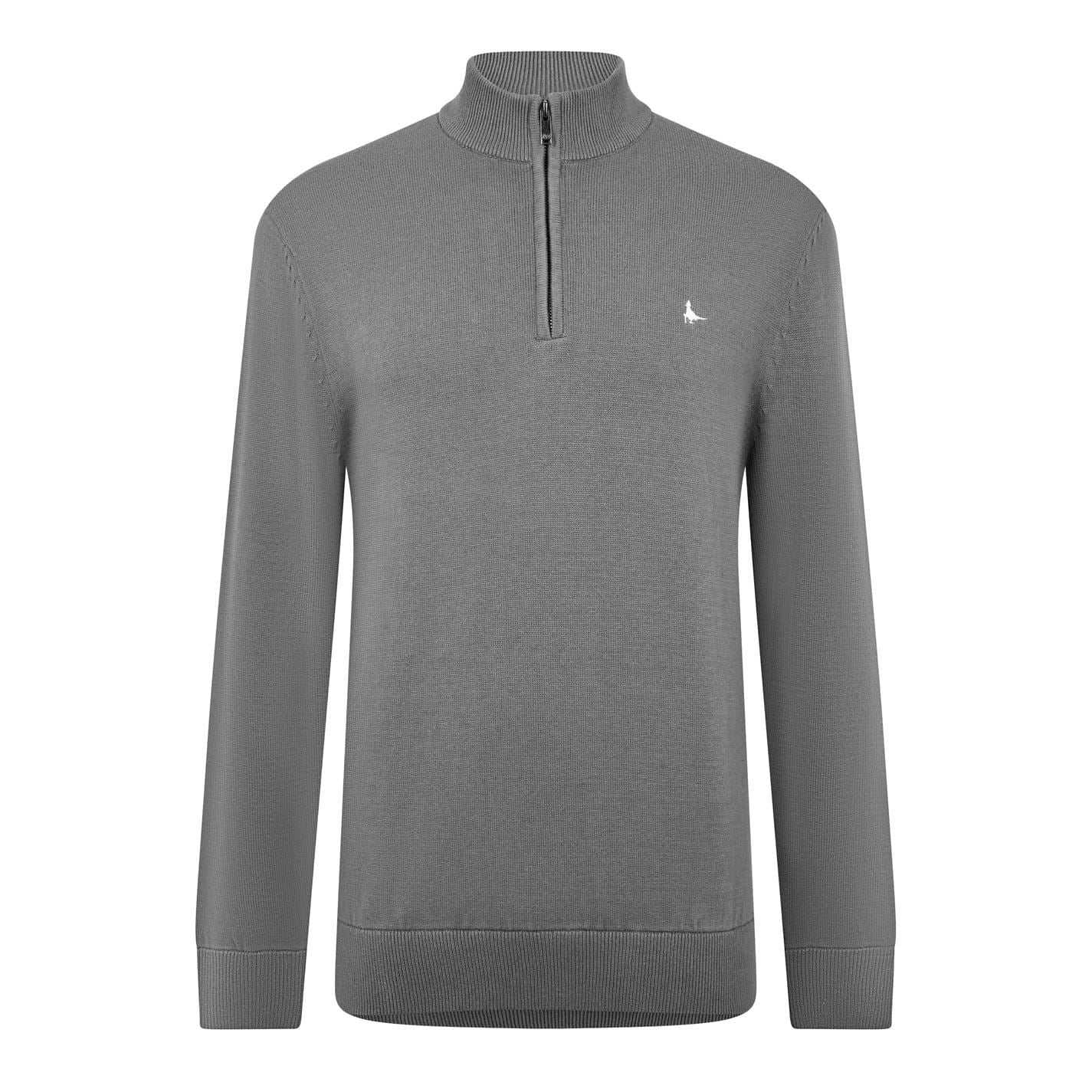 Jack Wills Mens Funnel Neck Half Zip Jumper