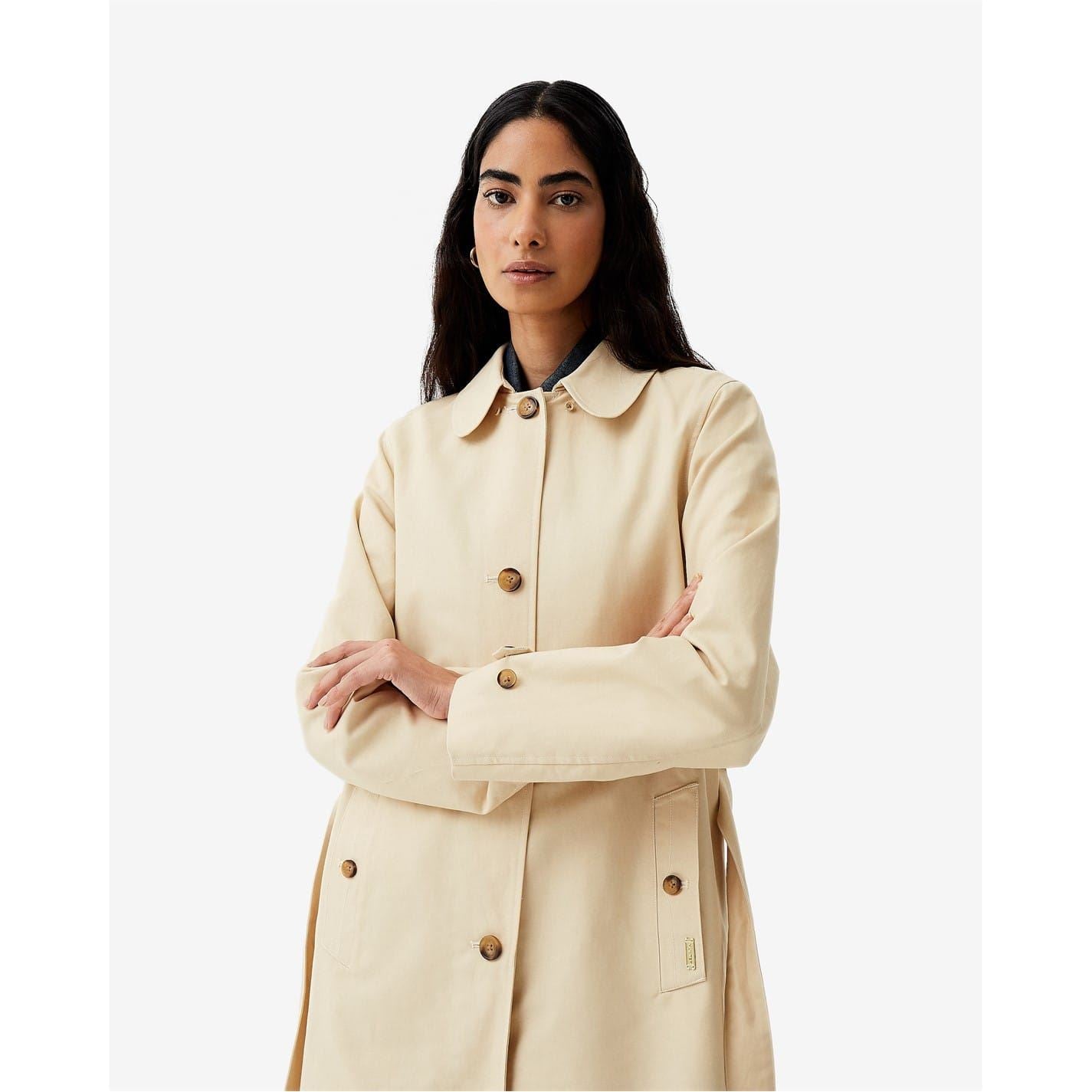 Hunter Belted Trench Coat with Cape