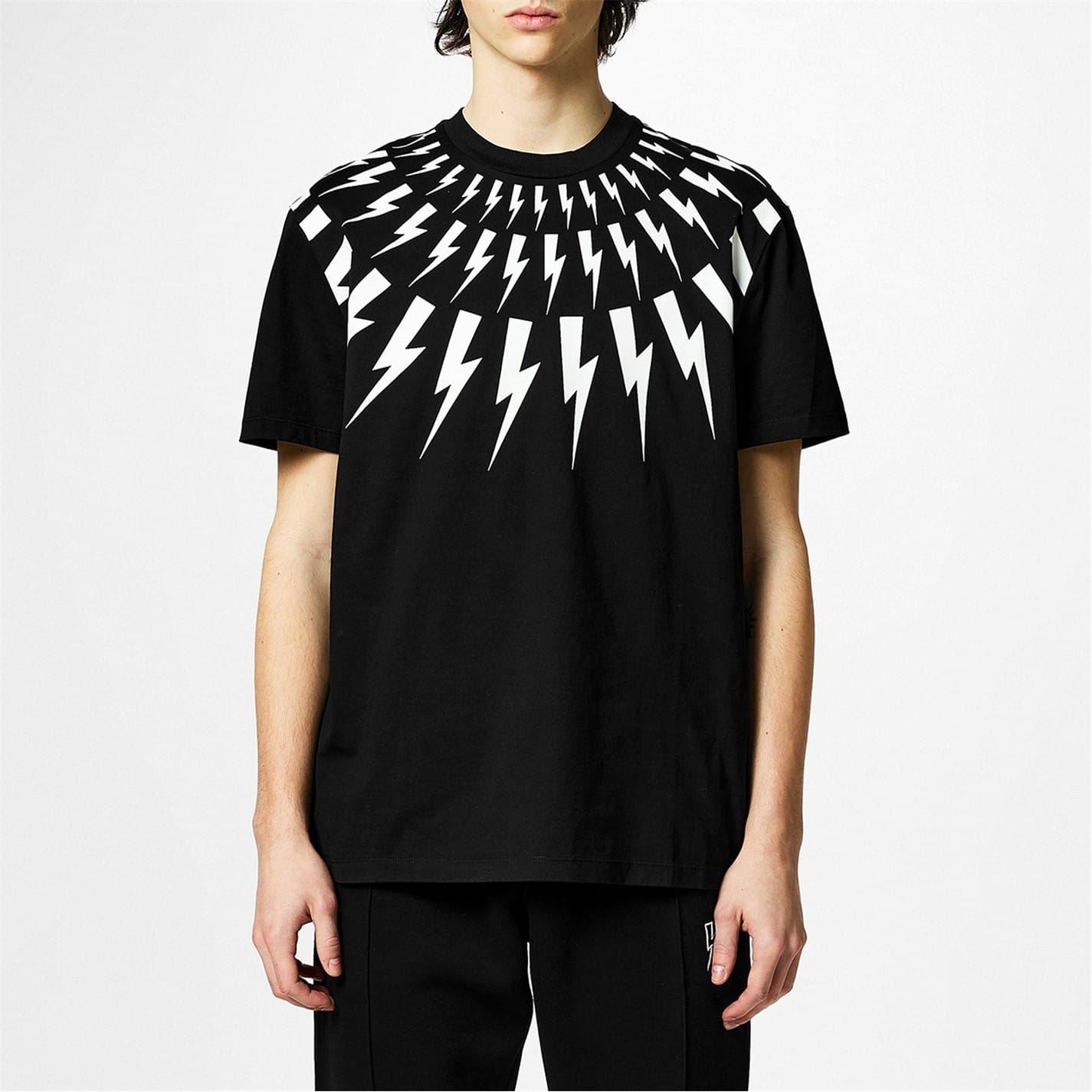 Neil Barrett Lightning Bolt T-Shirt
