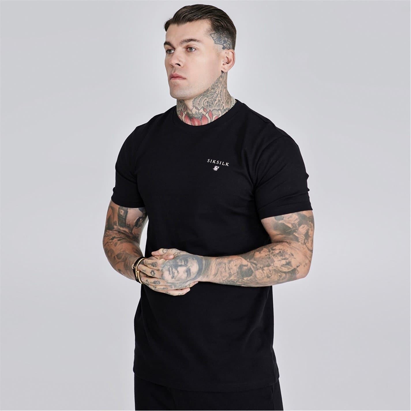 SikSilk Mens T-Shirt  And  Short Set