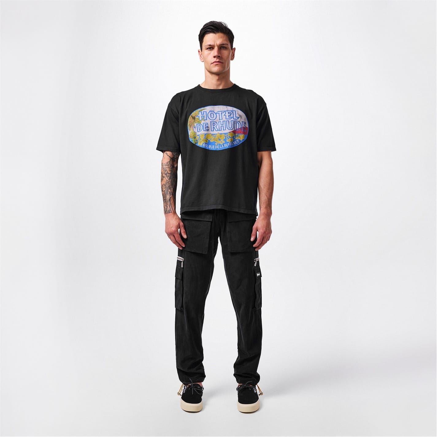 Rhude Cupro Cargo Pants