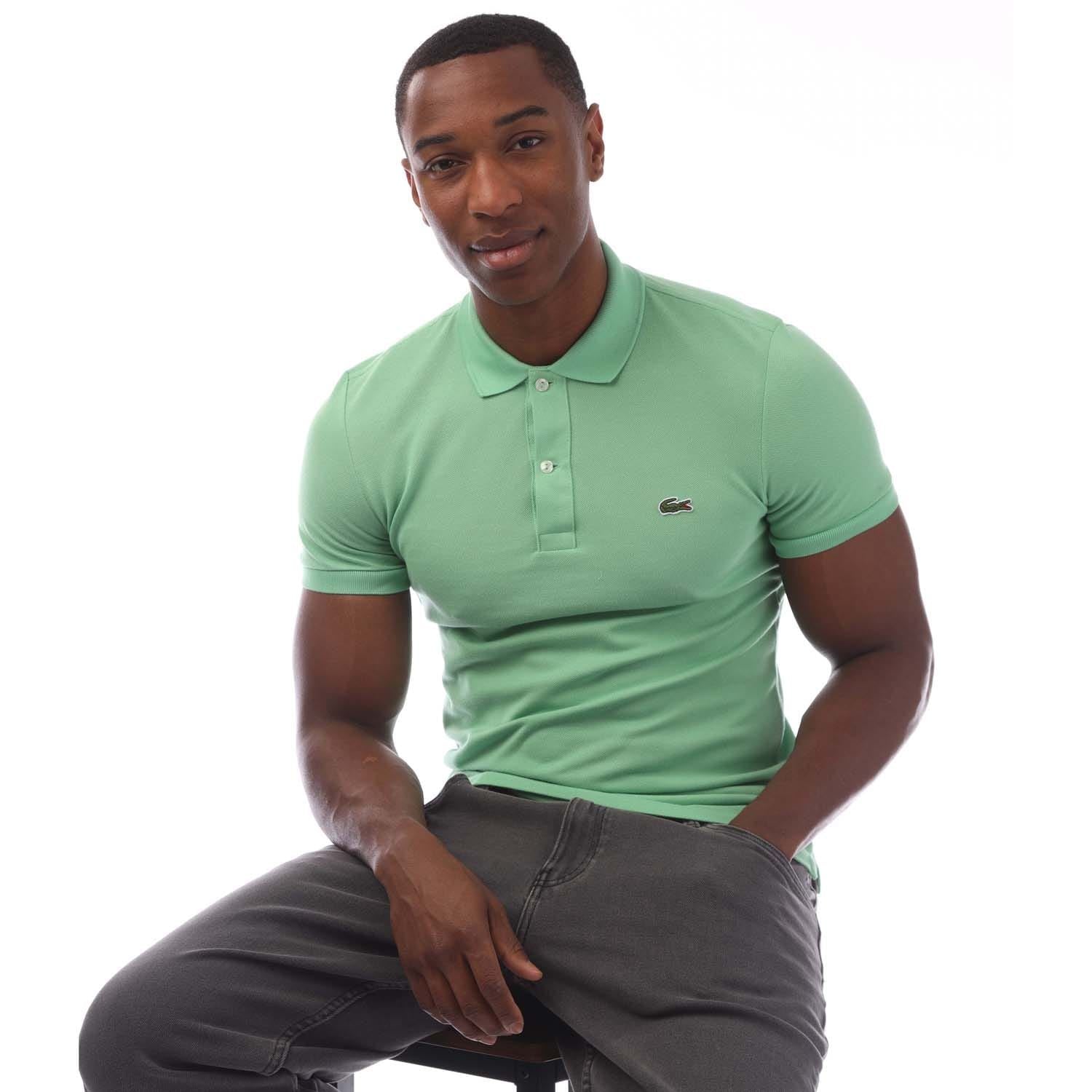 Lacoste Slim-Fit L.12.12 Pique Polo Shirt