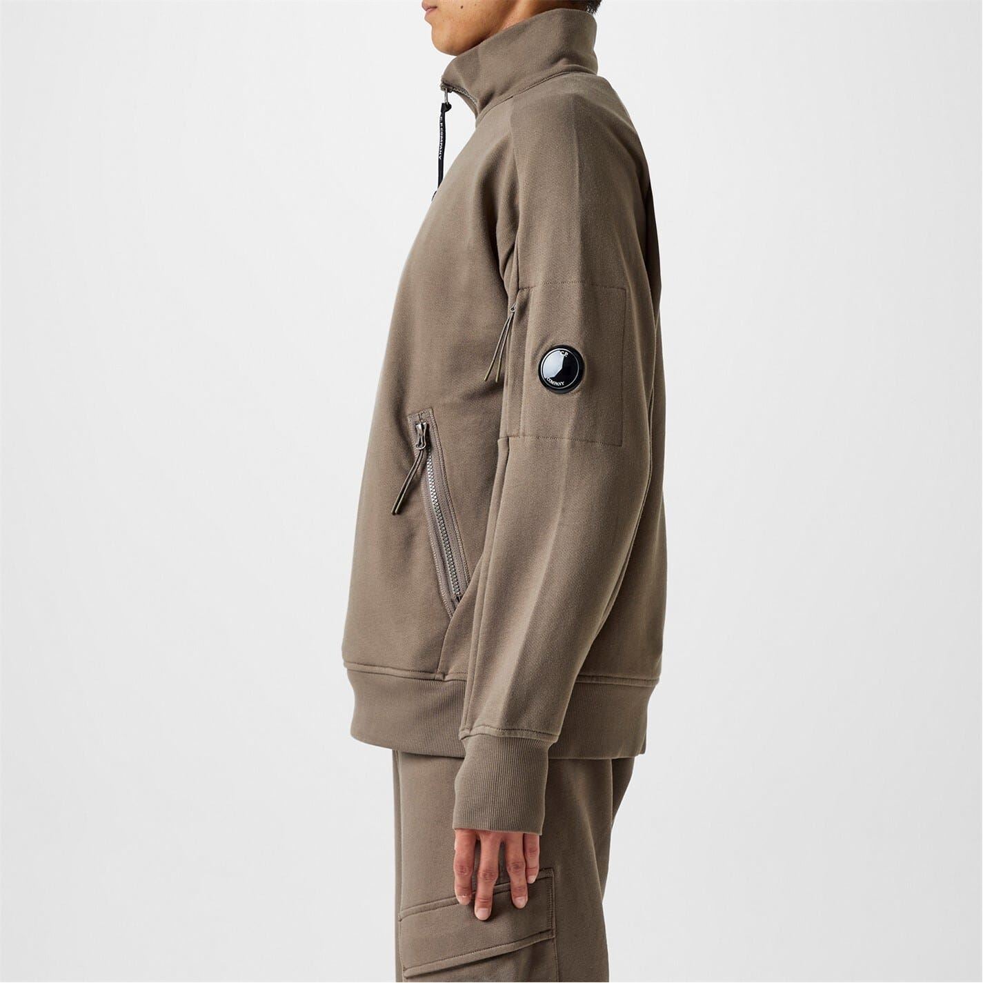 C.P. Company Quarter Zip With Lens
