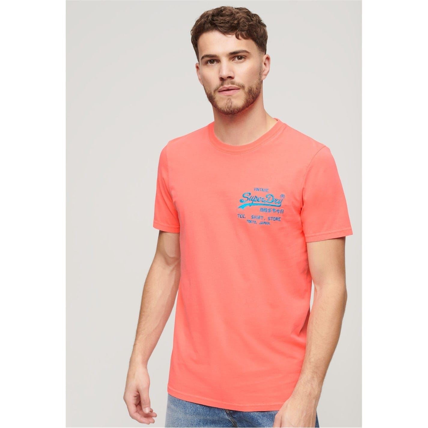 Superdry Vintage Regular Fit Crew Neck T-Shirt