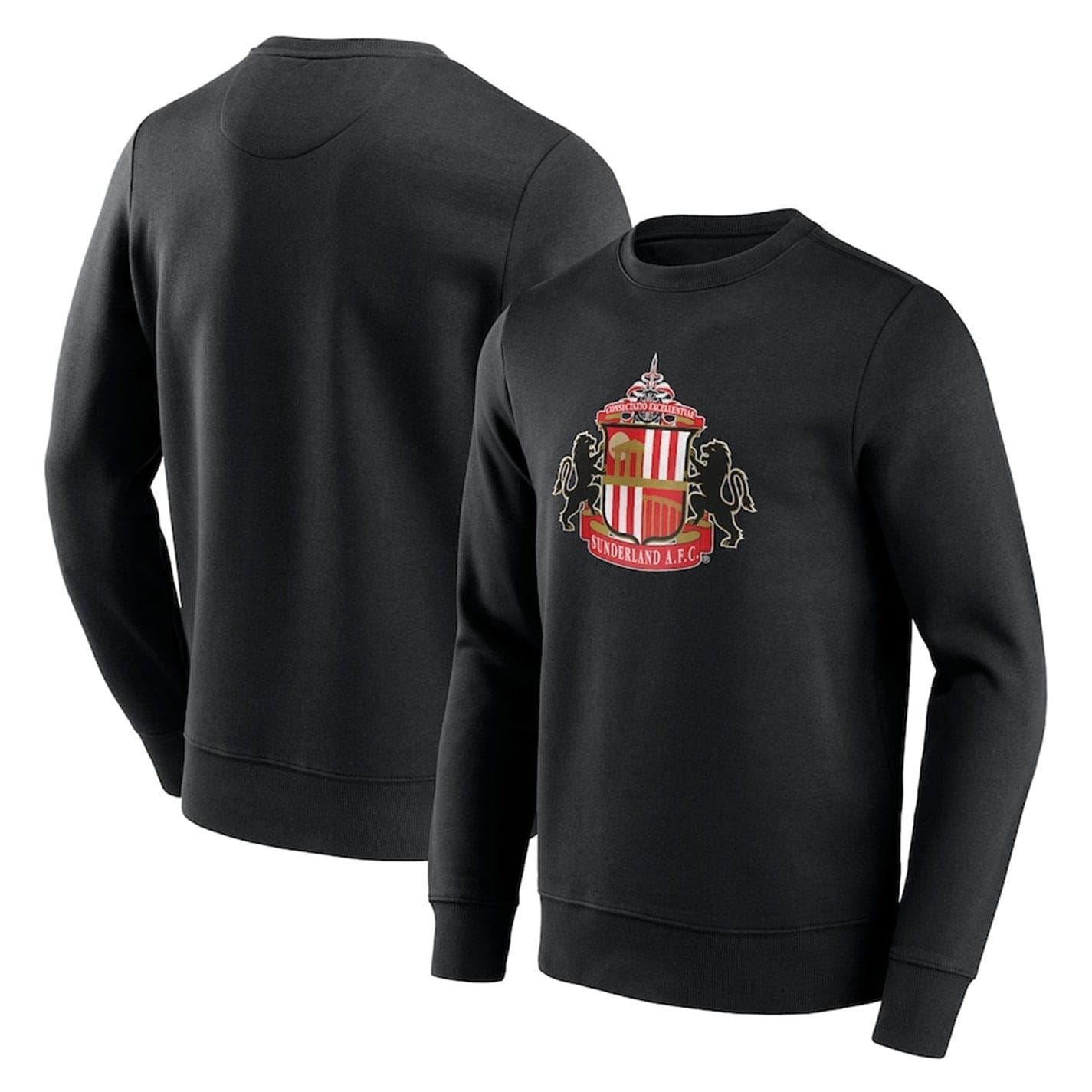 Sunderland AFC Mens Essential Logo Crew Sweater