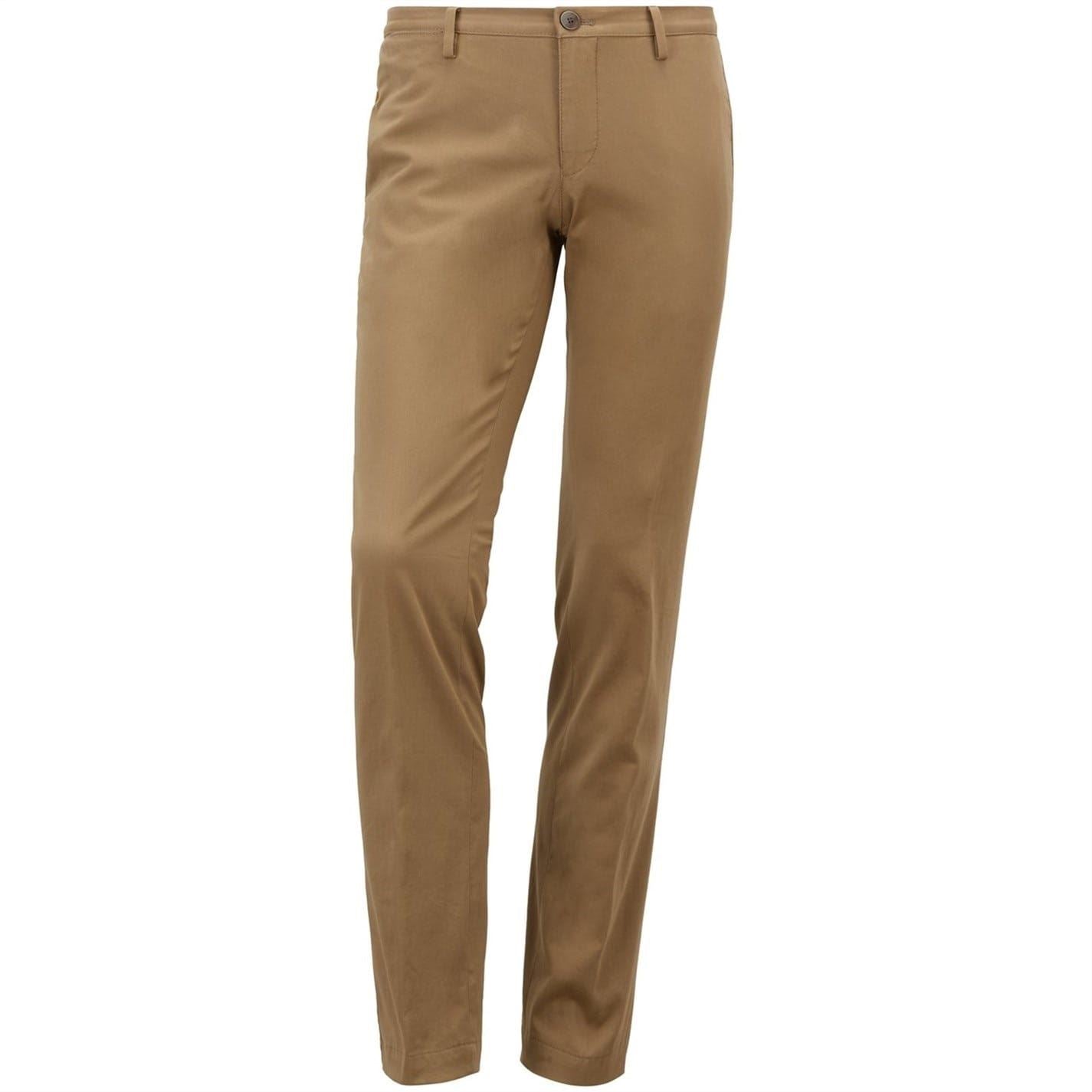 Boss Stanino Solid Patterned Straight Trousers