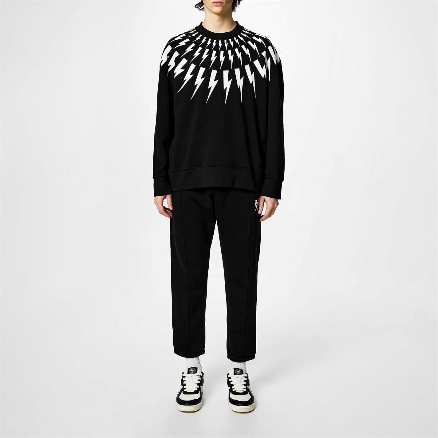 Neil Barrett Lightning Bolt Sweatshirt