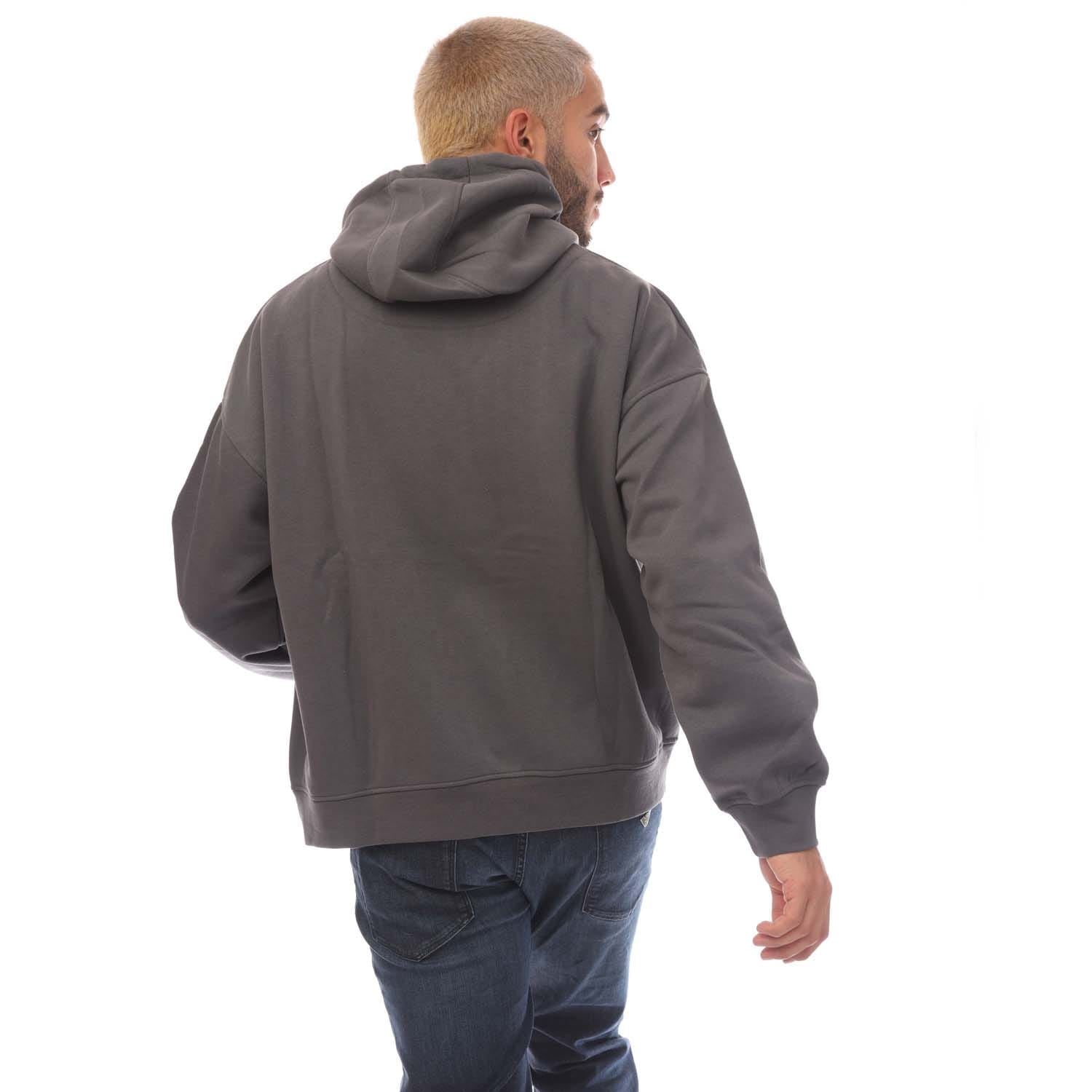 Blood Brother Badged Basket Hoodie