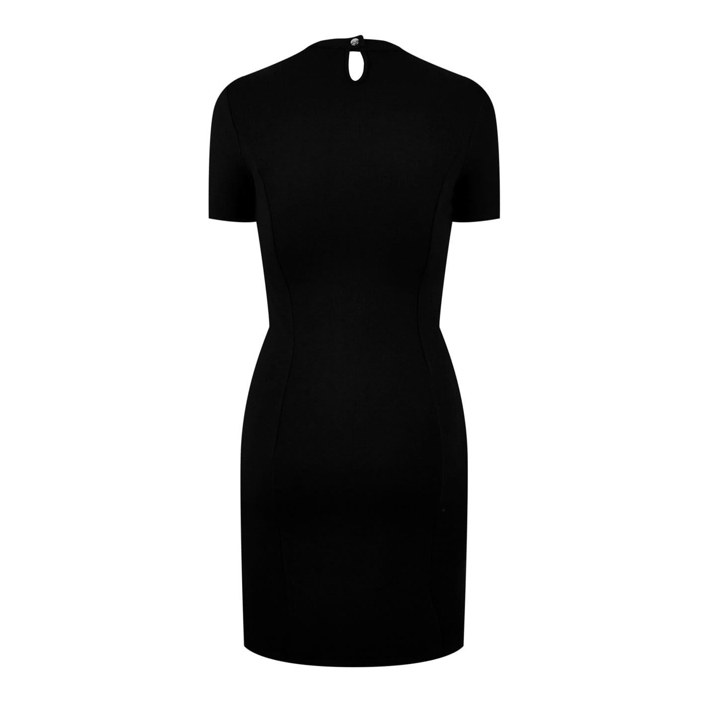 Rabanne Button Mini Dress