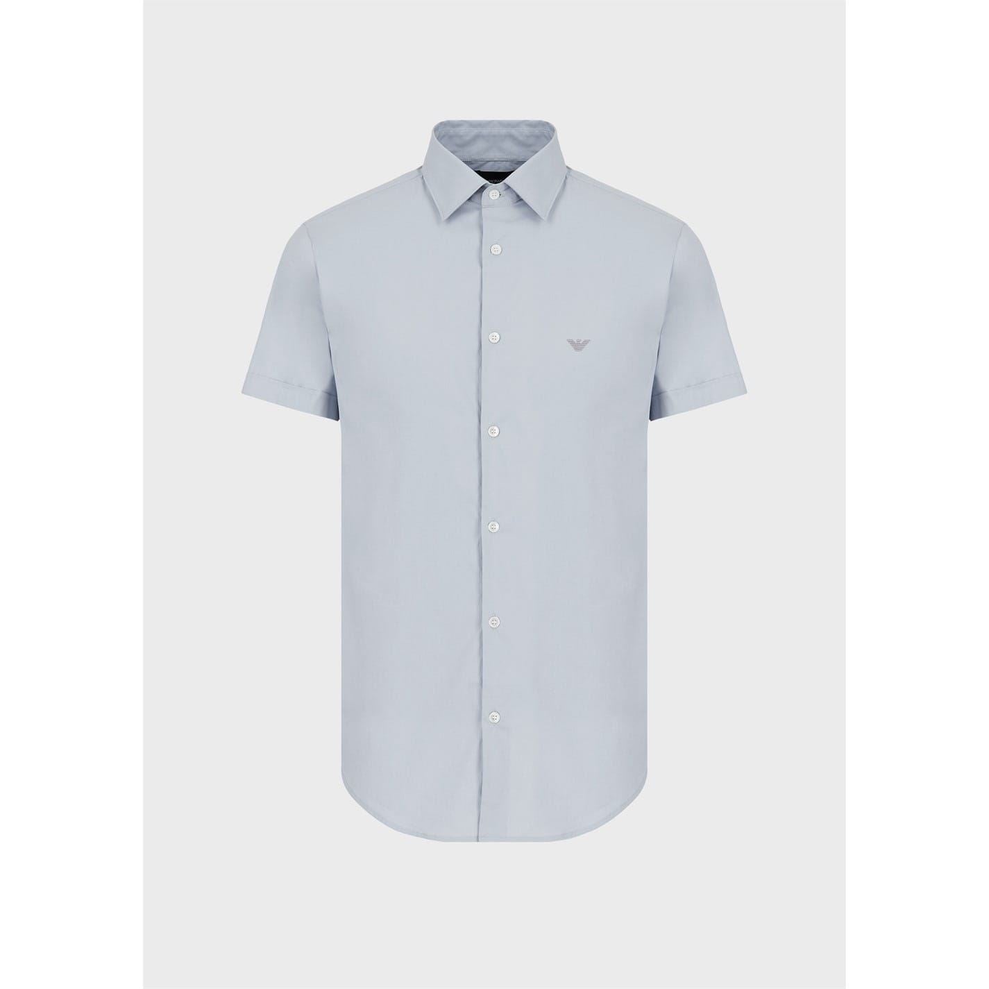 Emporio Armani EA7 Stretch Short Sleeve Logo Shirt
