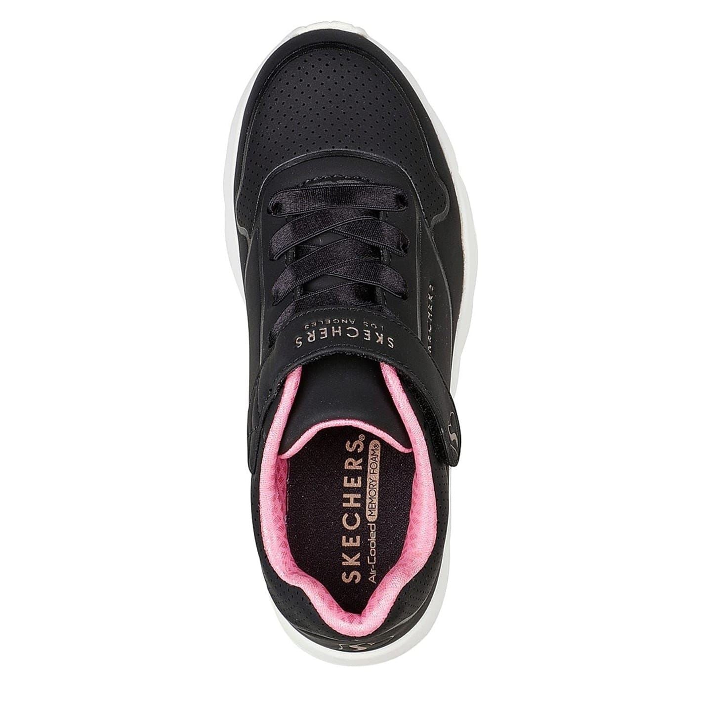 Skechers Uno Lite Round Toe Low Top Sneakers