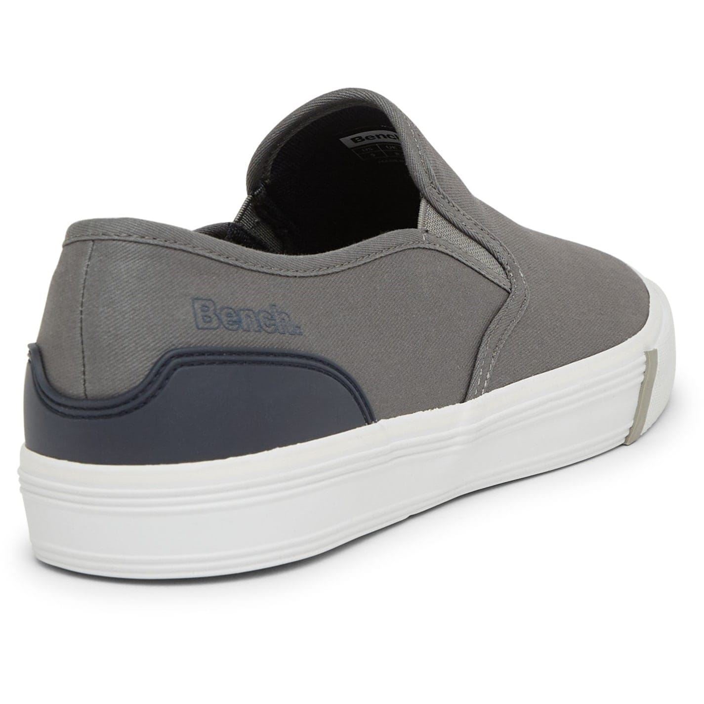 Bench Solid Patterned Slip-On Sneakers
