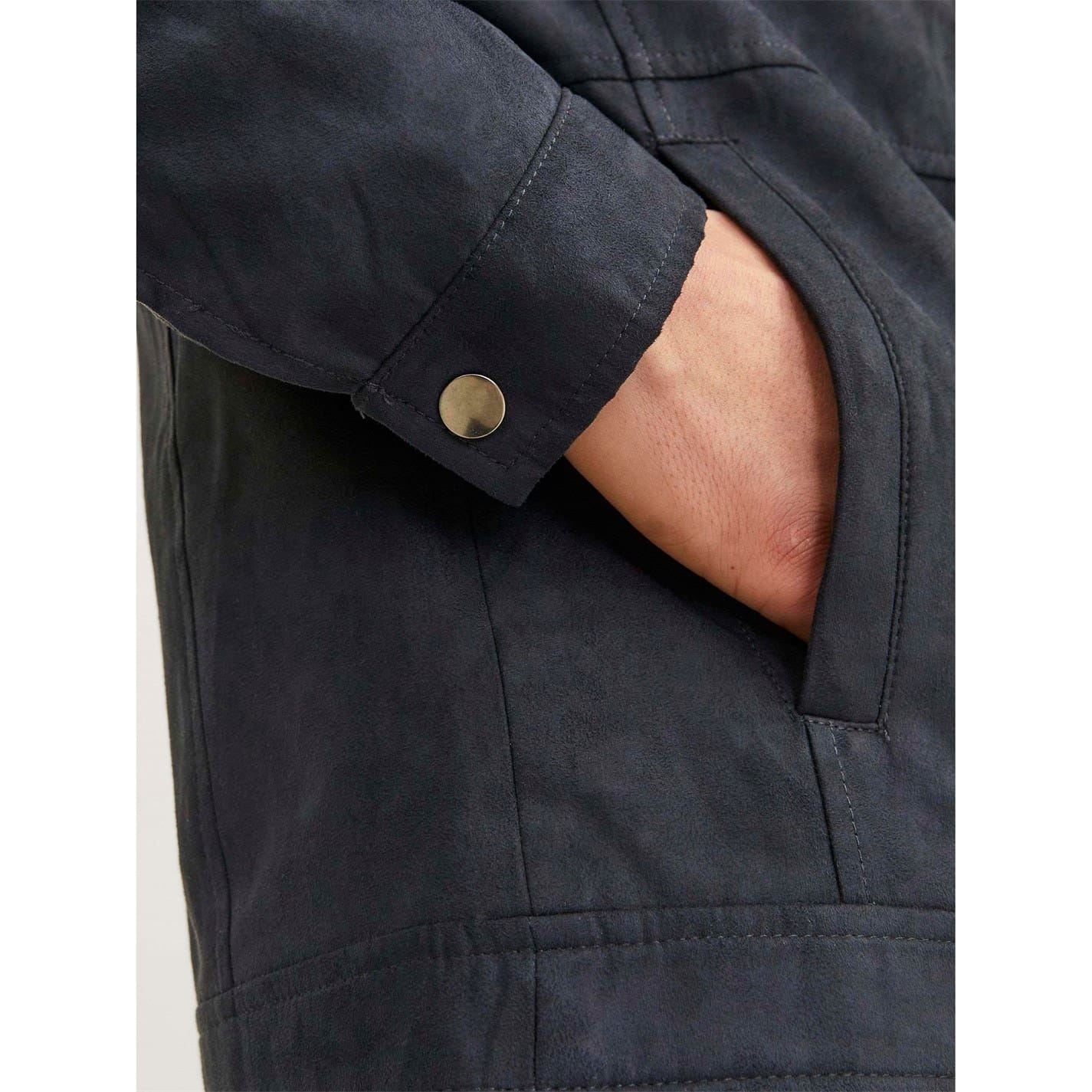 Jack and Jones Mens Biker Jacket