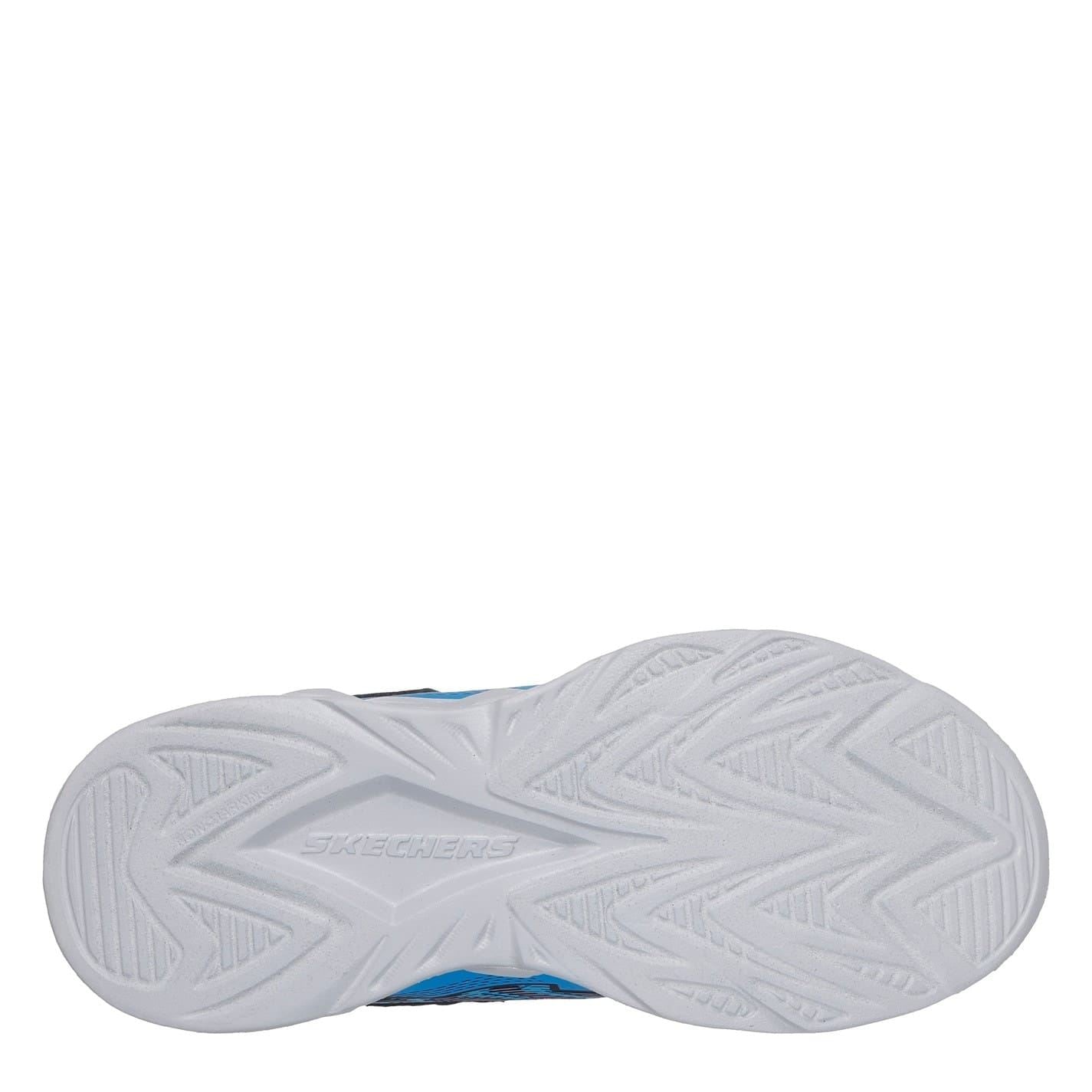 Skechers Lighted Strap Light Up Trainers with Stripe