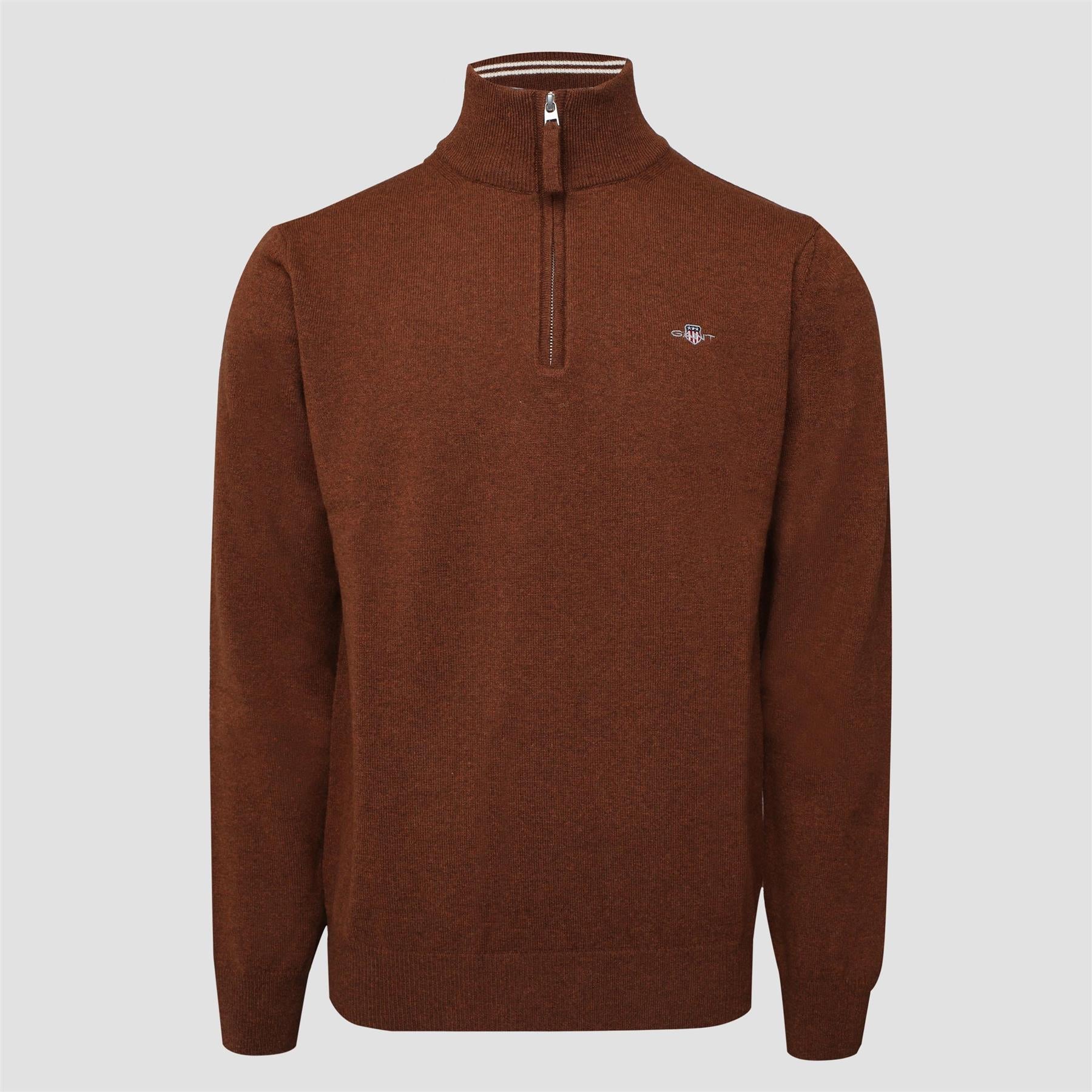 Gant Superfine Lambswool Half Zip Fleece