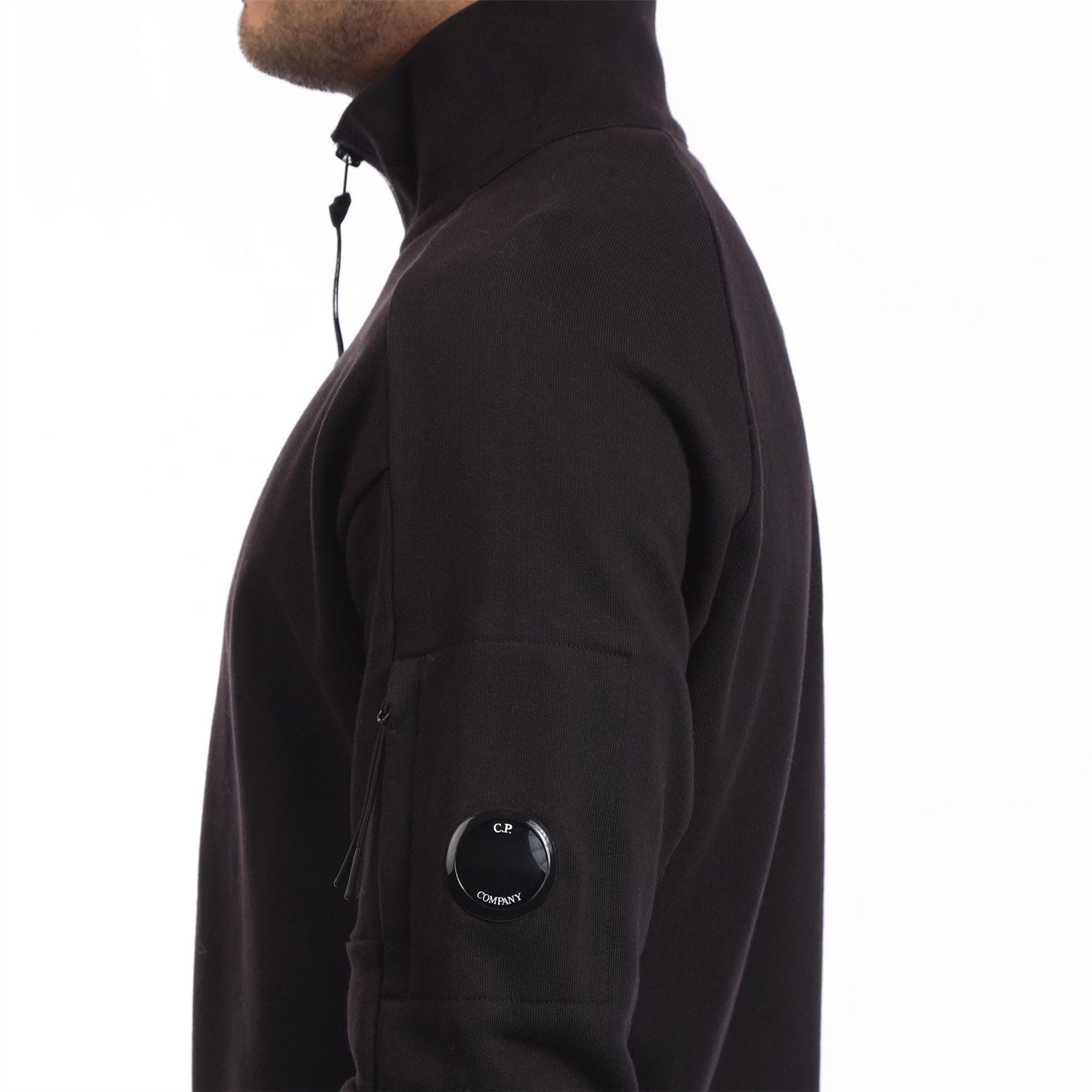 C.P. Company Diagonal Raised Fleece Half-Zip Sweatshirt