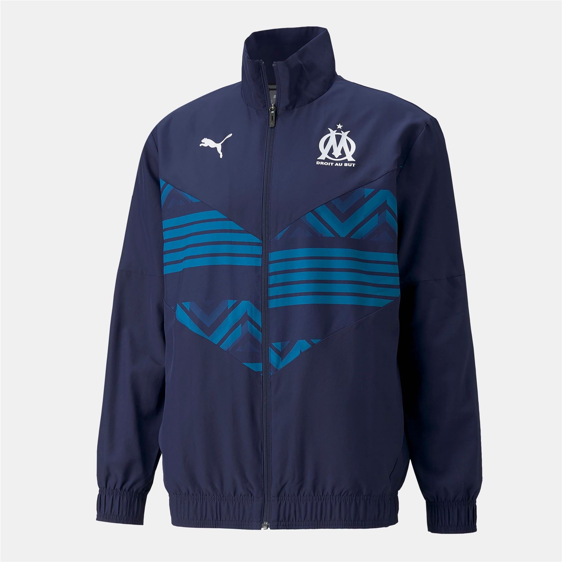 Puma Olympique De Marsille Fc Prematch Jacket