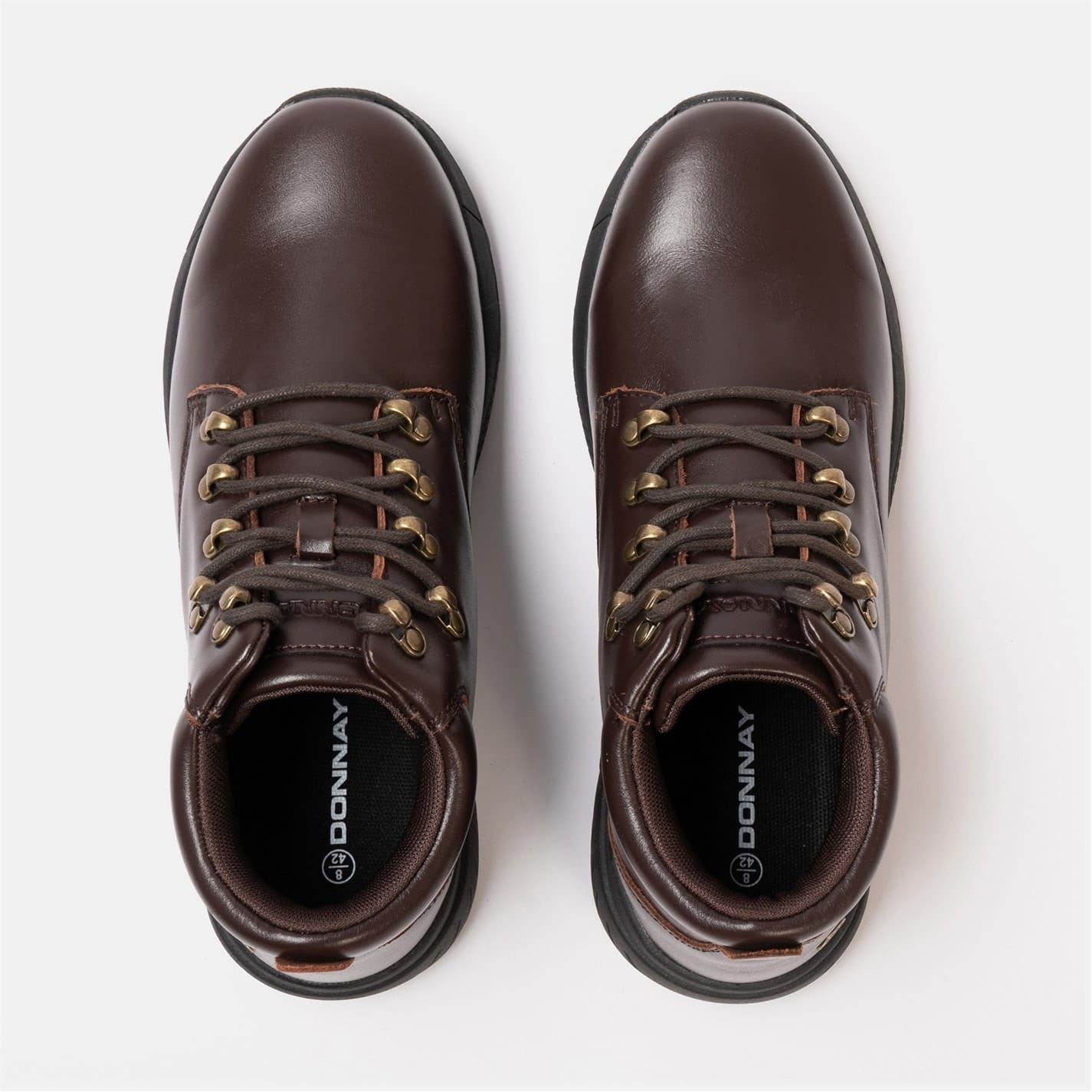 Donnay Mens Leather Casual Chukka Boots