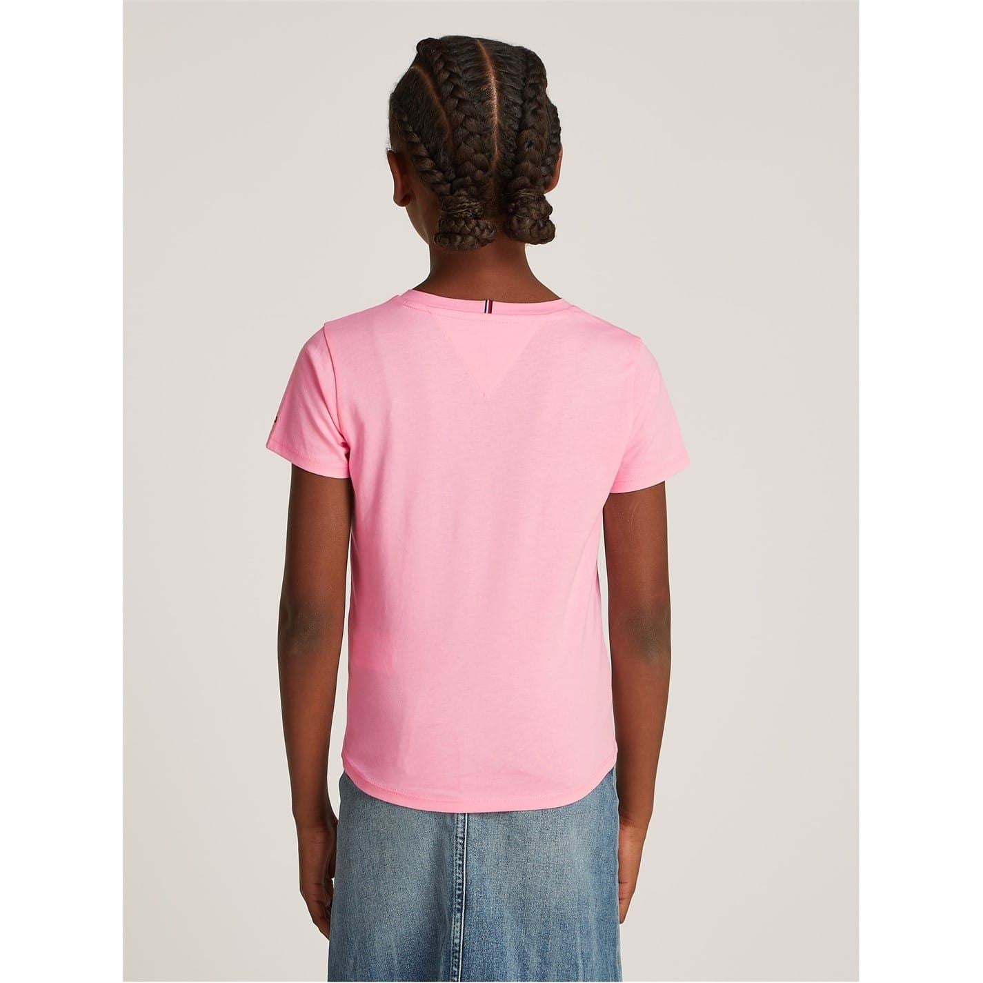 Tommy Hilfiger Script Slim Short Sleeve Crew Neck T-Shirt