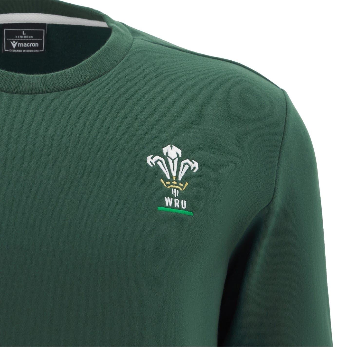 Macron Wales Rugby Sweatshirt 2025 Adults