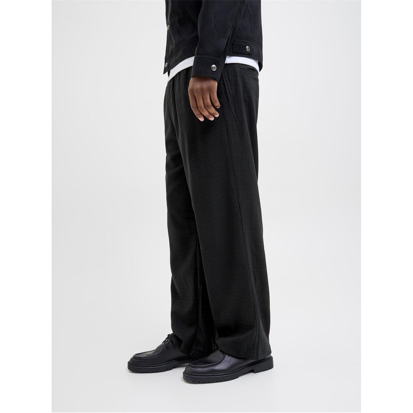 Jack and Jones Bill Stripe Wide Leg Joggers