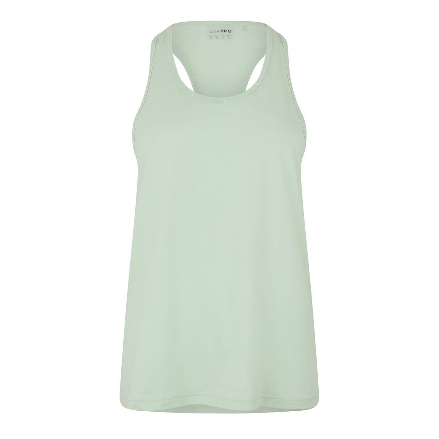 USA Pro Womens Classic Racer Back Sports Tank