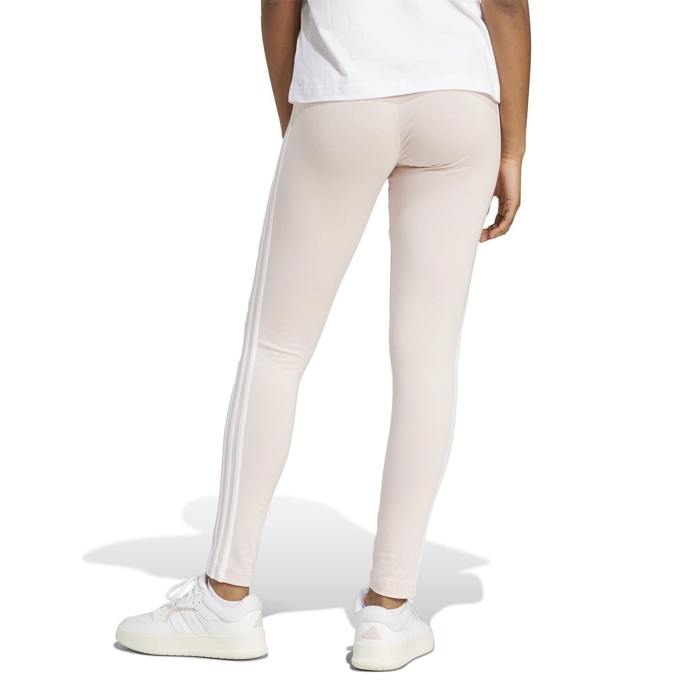 adidas Womens Essentials 3 Stripe Leggings