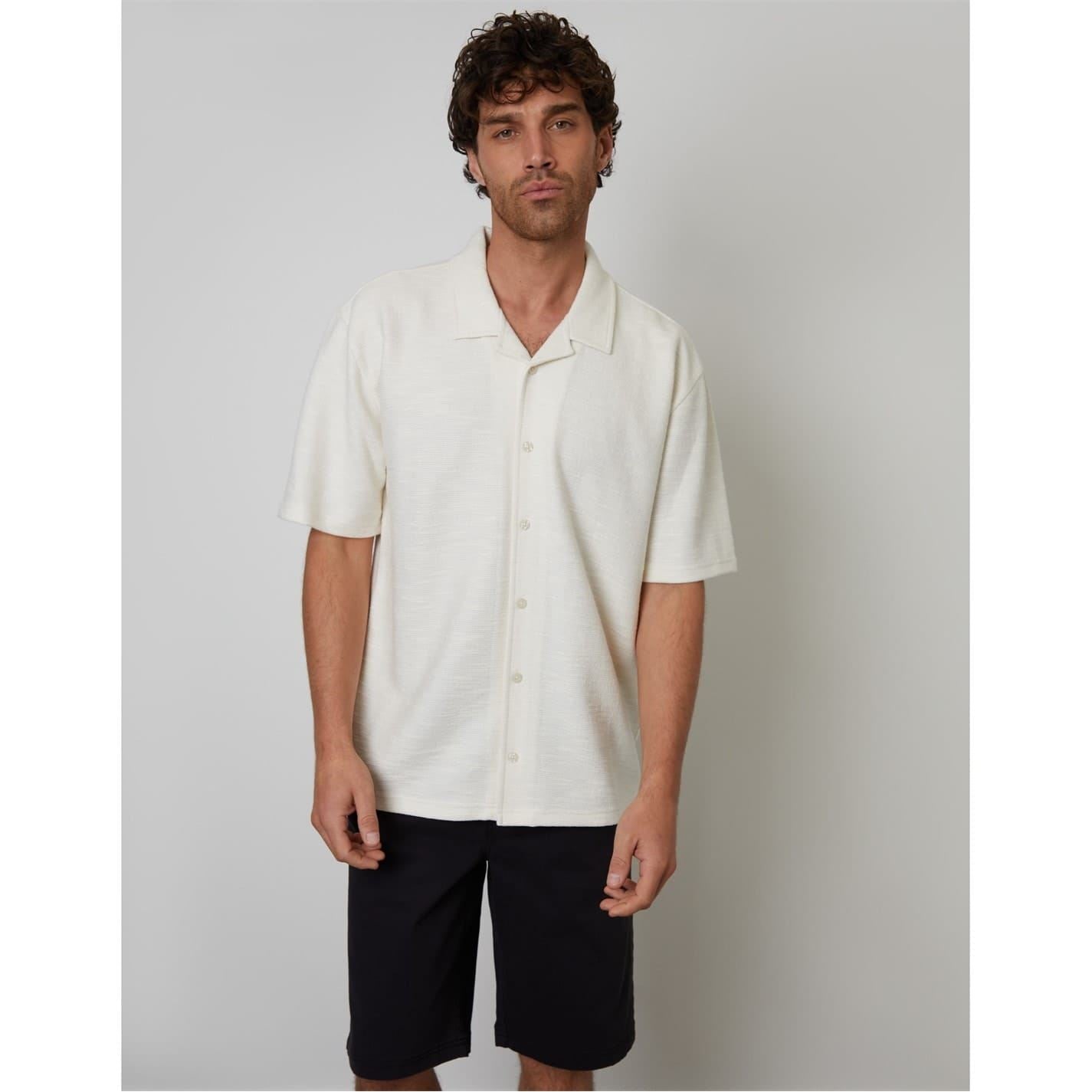 Threadbare Antti Relaxed Fit Short Sleeve Shirt