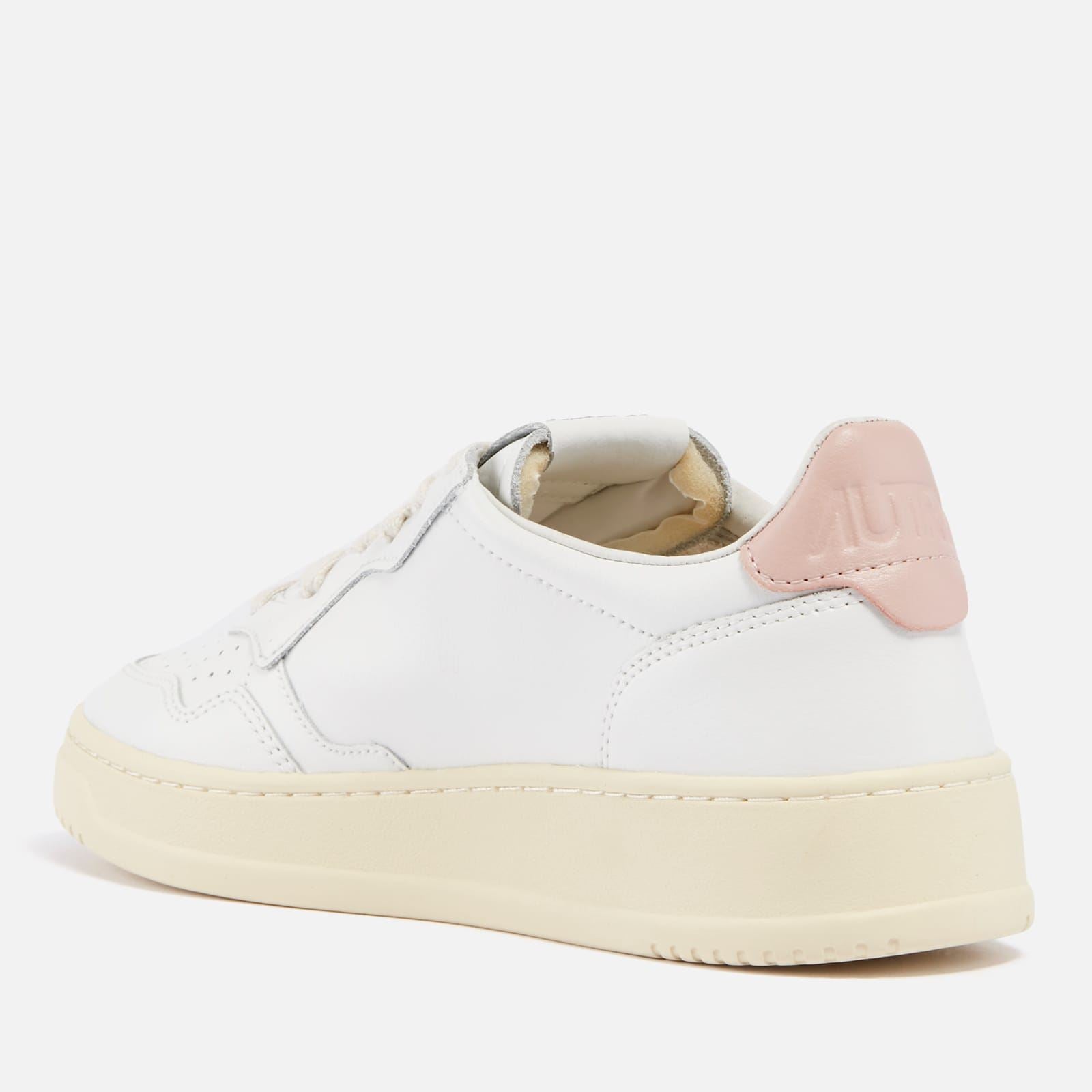 Autry Medalist Leather Court Trainers