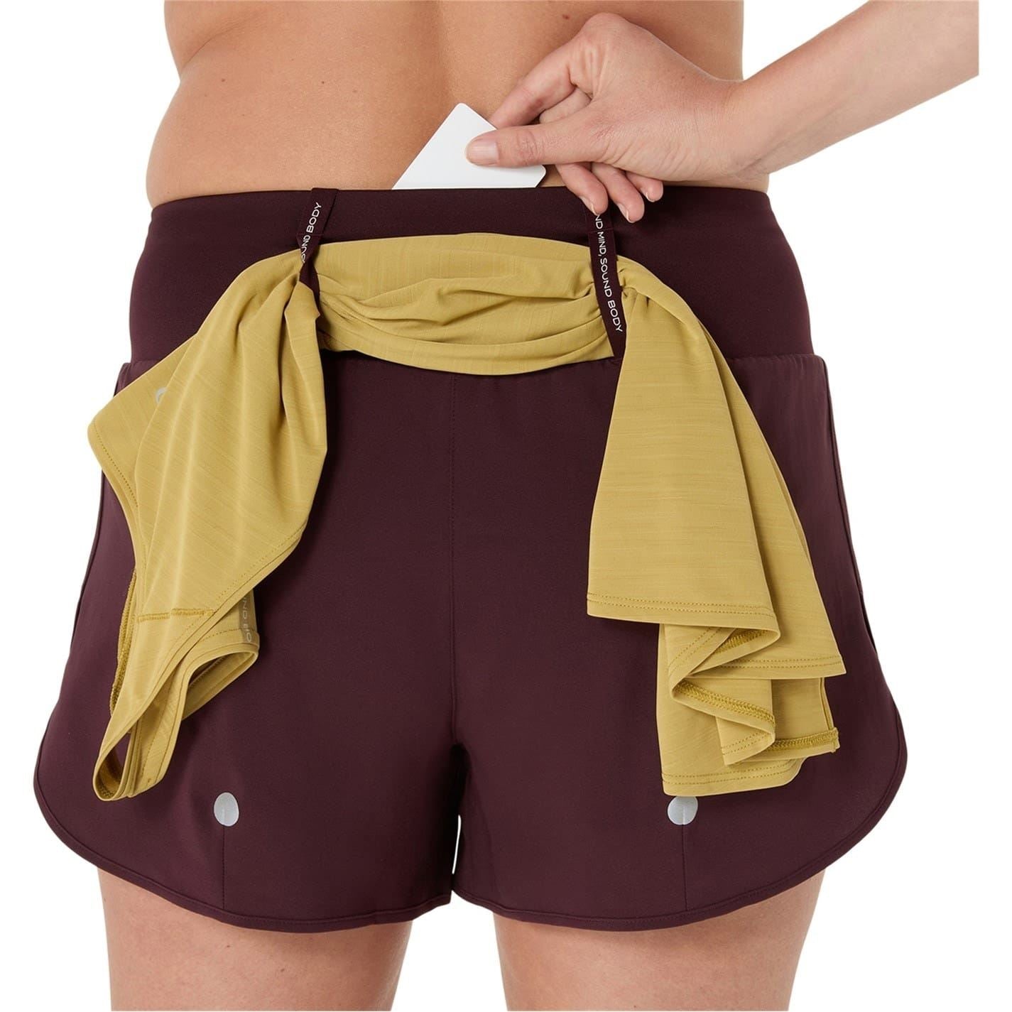 Asics Road 3.5 Inch Running Shorts with Elasticated Waistband