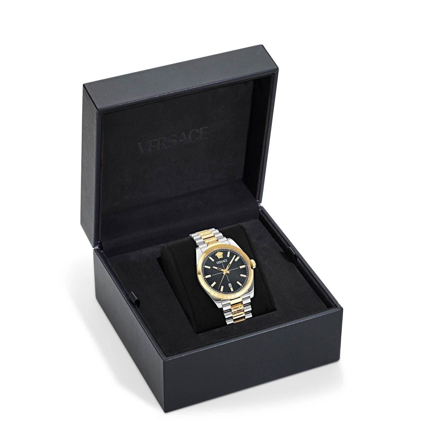 Versace Fashion Steel Bracelet Analogue Watch
