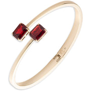 Ralph Lauren Siam Red  And  Crystal Cuff