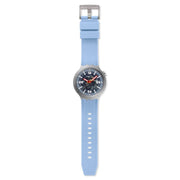 Swatch Big Bold Irony 52 Rubber Strap Fashion Analogue Watch