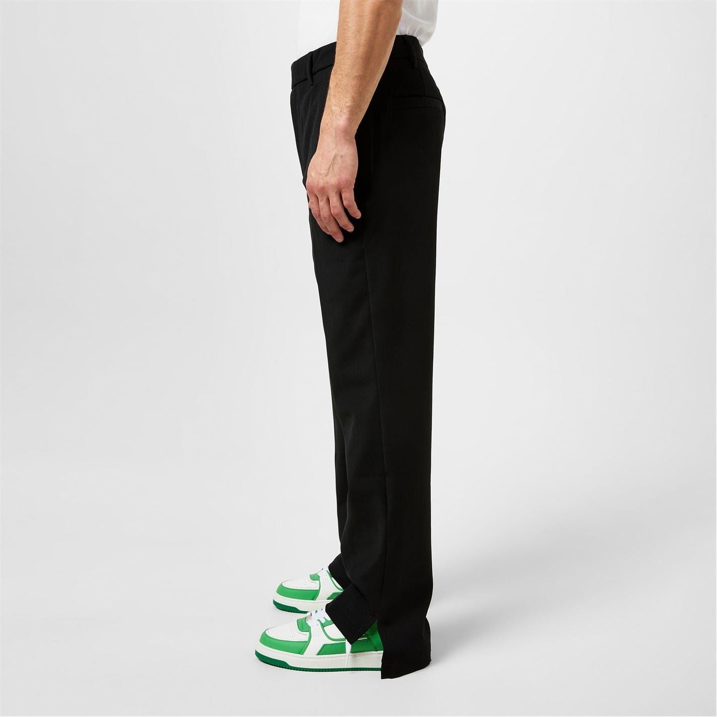 Represent Stepped Hem Regular Fit Trousers